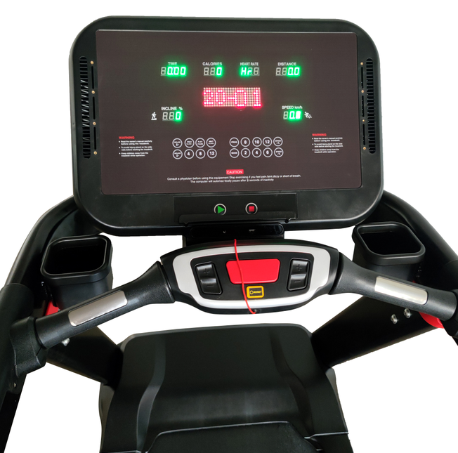 Shock Absorption Treadmill display